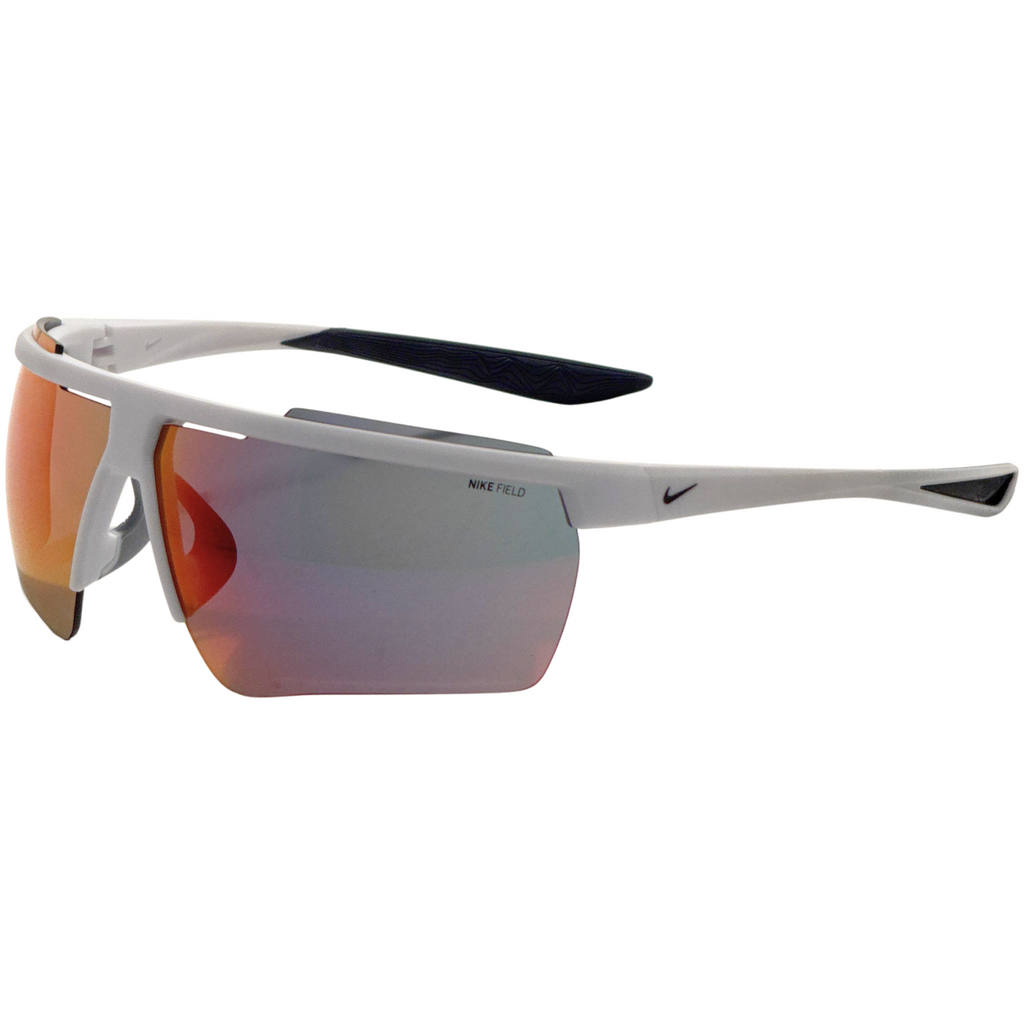 Nike Men's 75 mm White Sunglasses