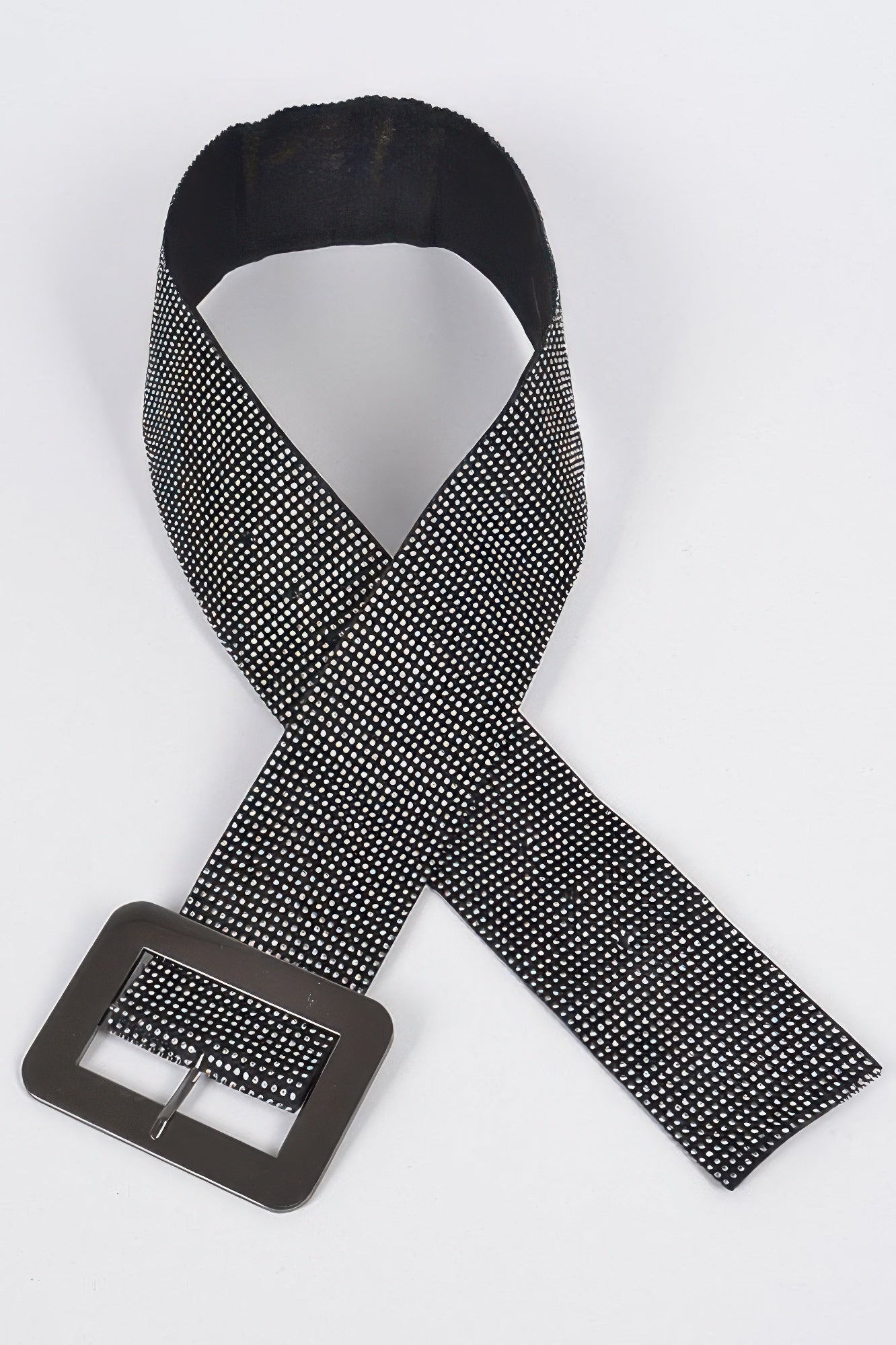 Wide Rhinestone Belt
