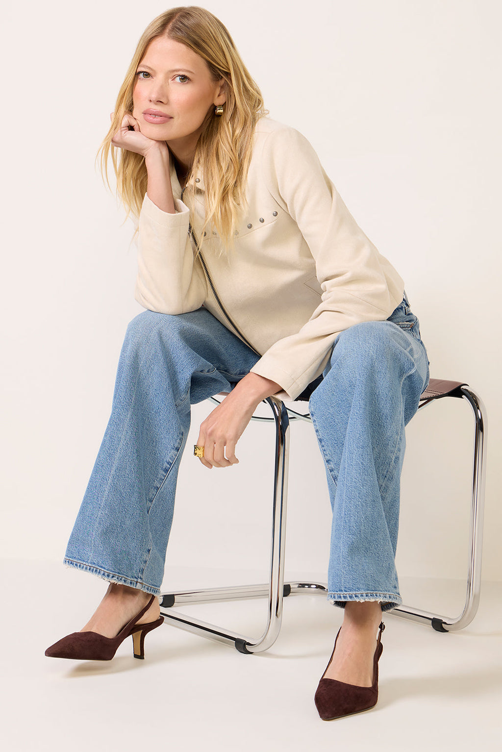 Women's Moxie Faux Suede Jacket