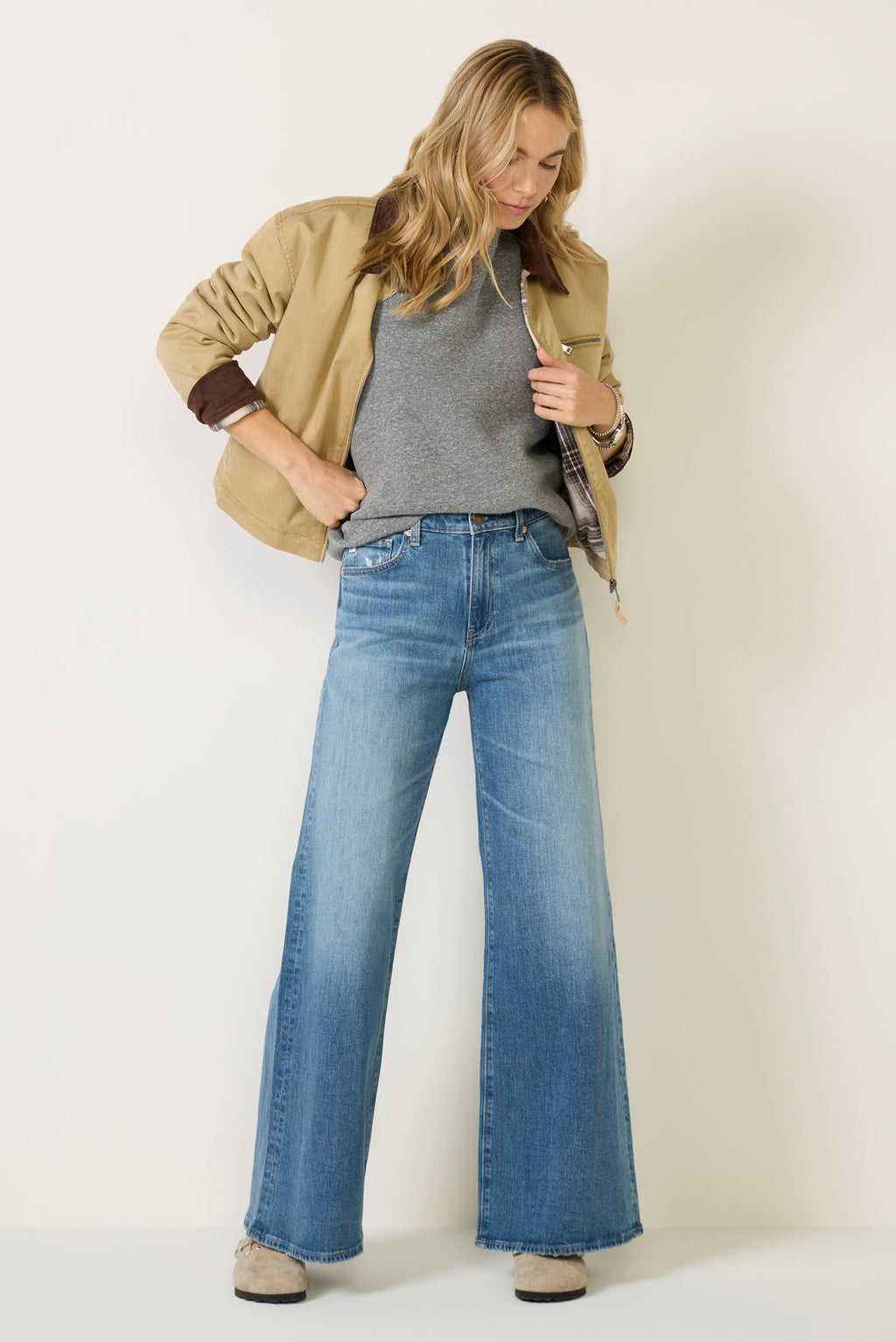 Women's Saige Wide Leg 31' Jean