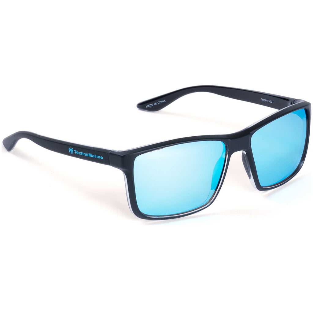 TechnoMarine Unisex 57 mm Black Sunglasses