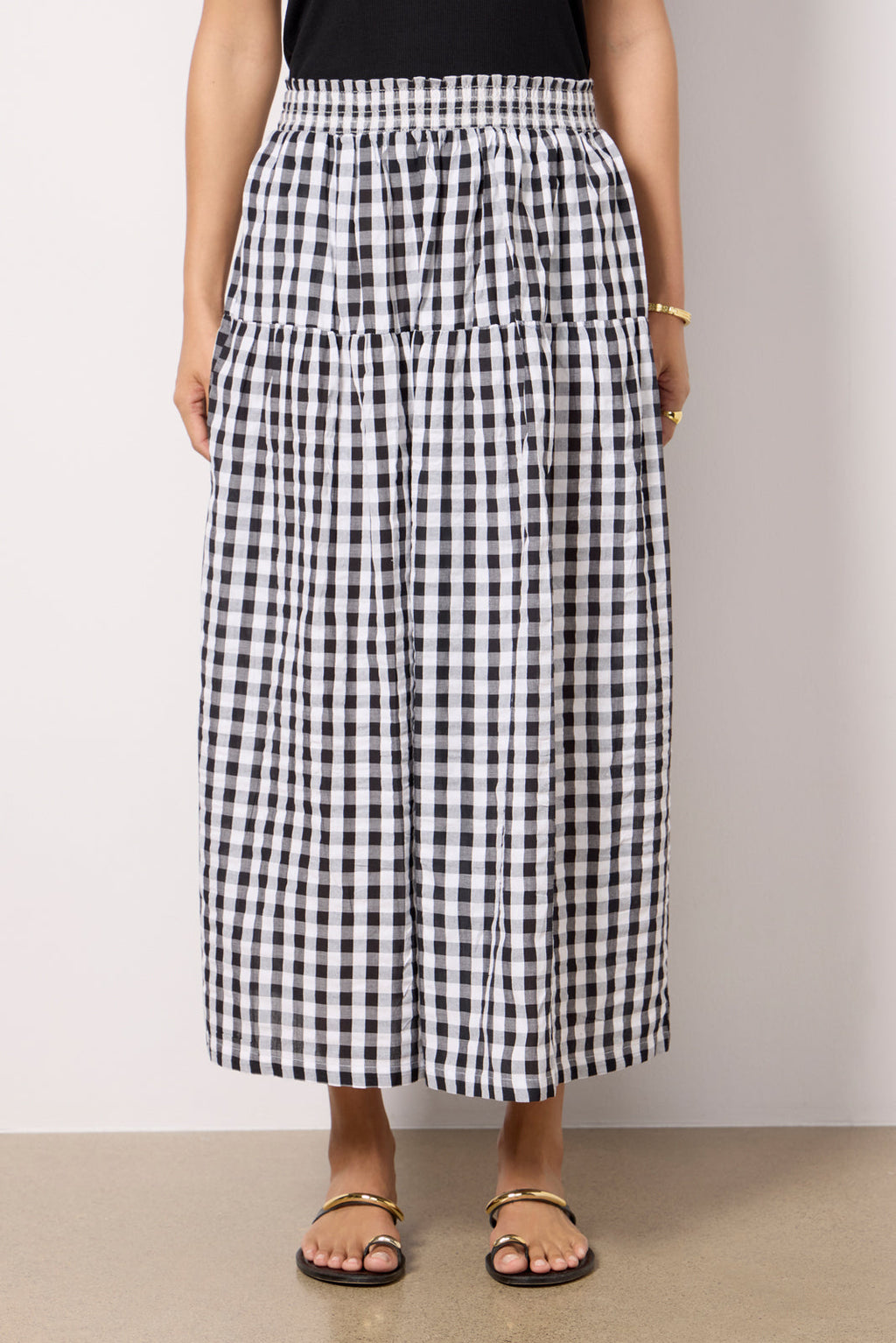 Women's Single Tier Maxi Skirt