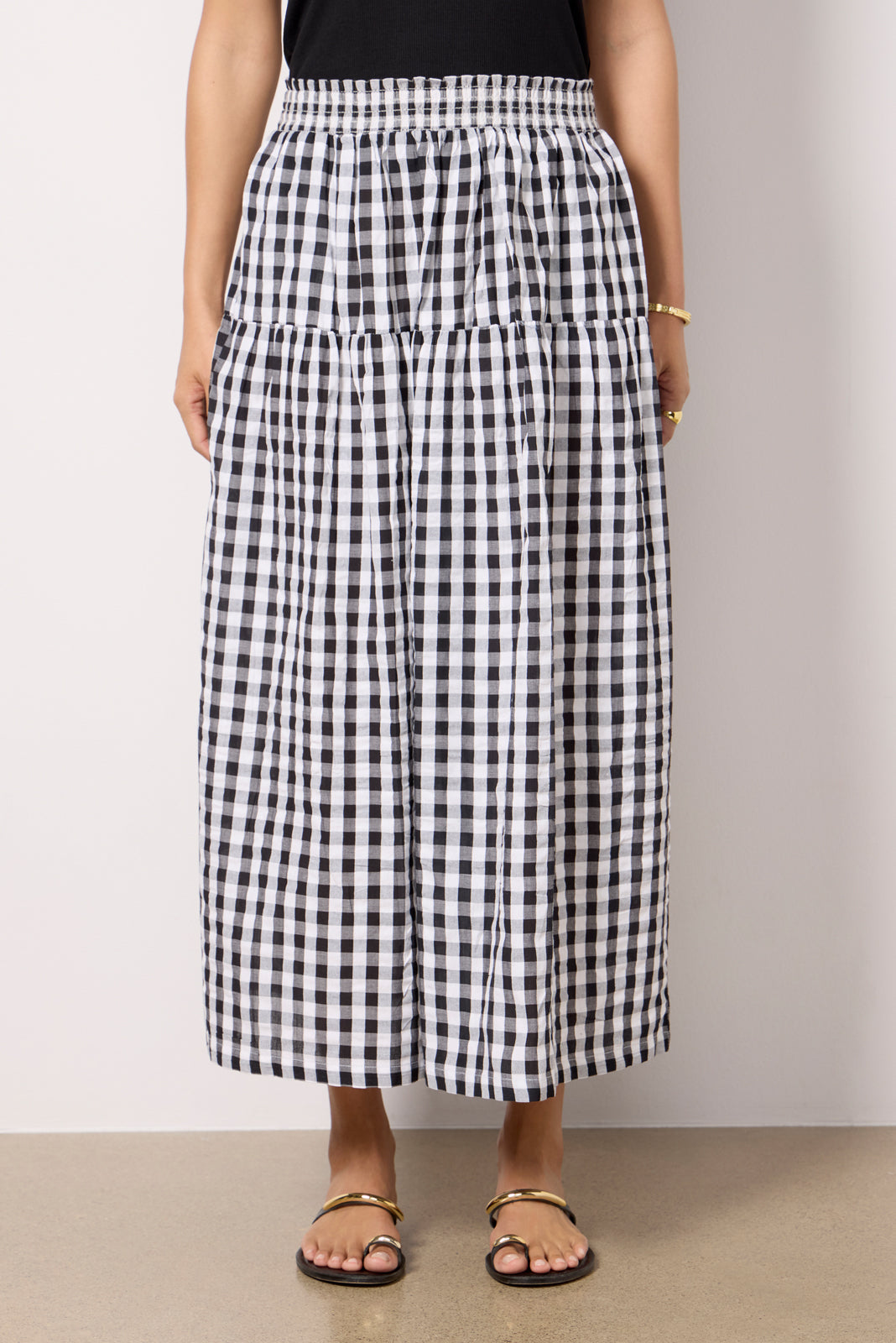Women's Single Tier Maxi Skirt