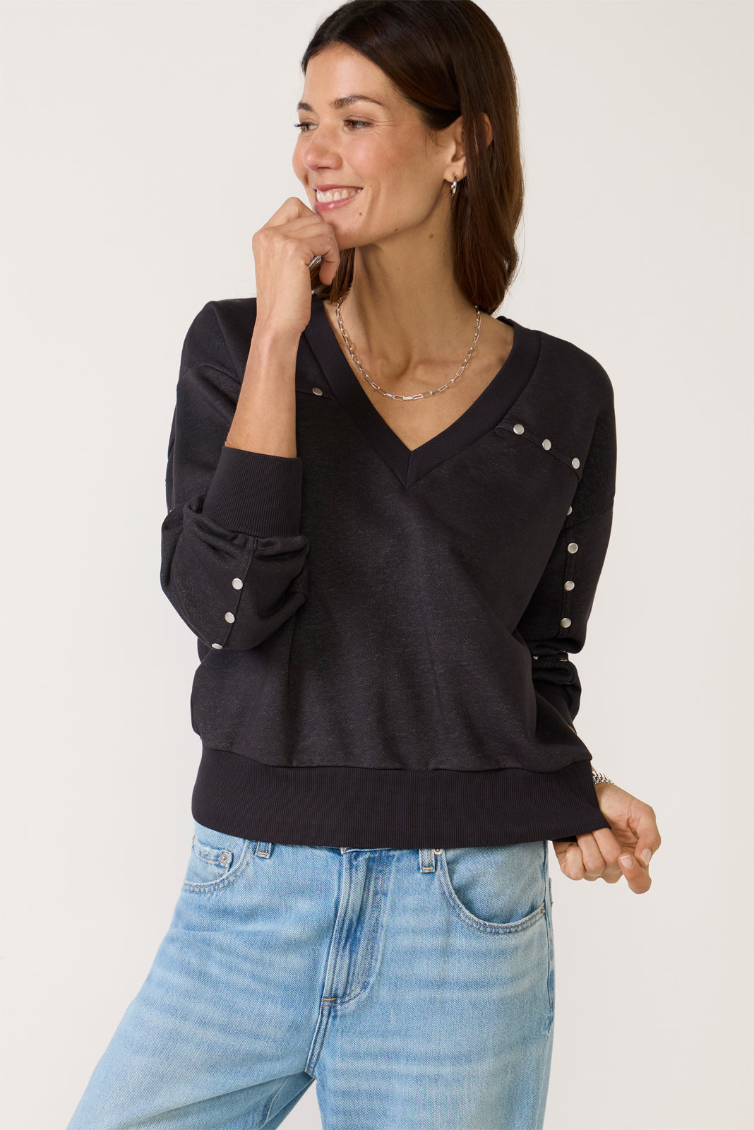 Women's Ellis Stud Sweatshirt