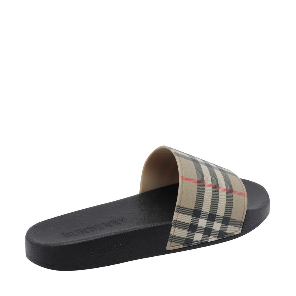 Burberry Men Check Slider