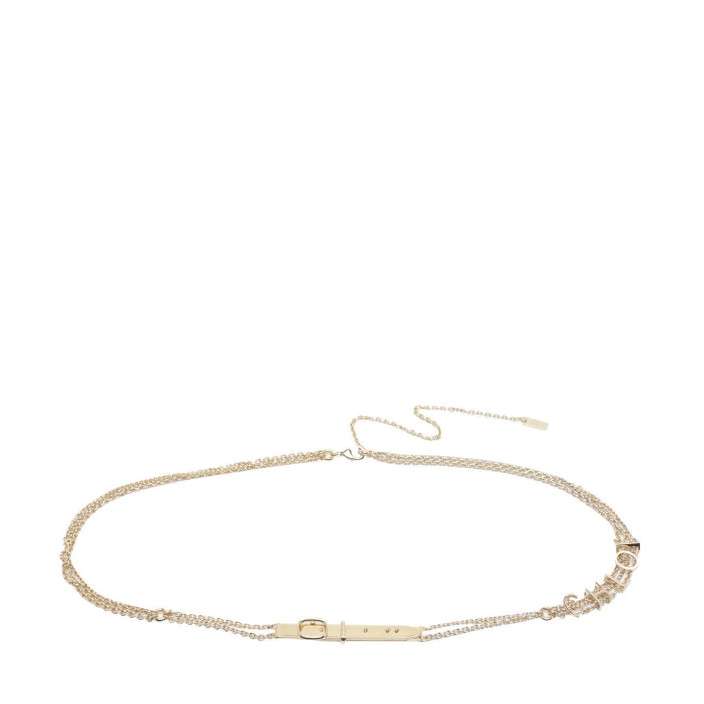Chloe' Women Chloe' Letters Jewelled Belt