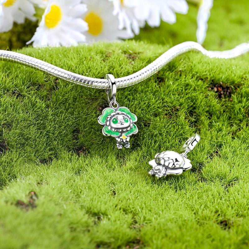 Clover Costume Girl Dangle Charm