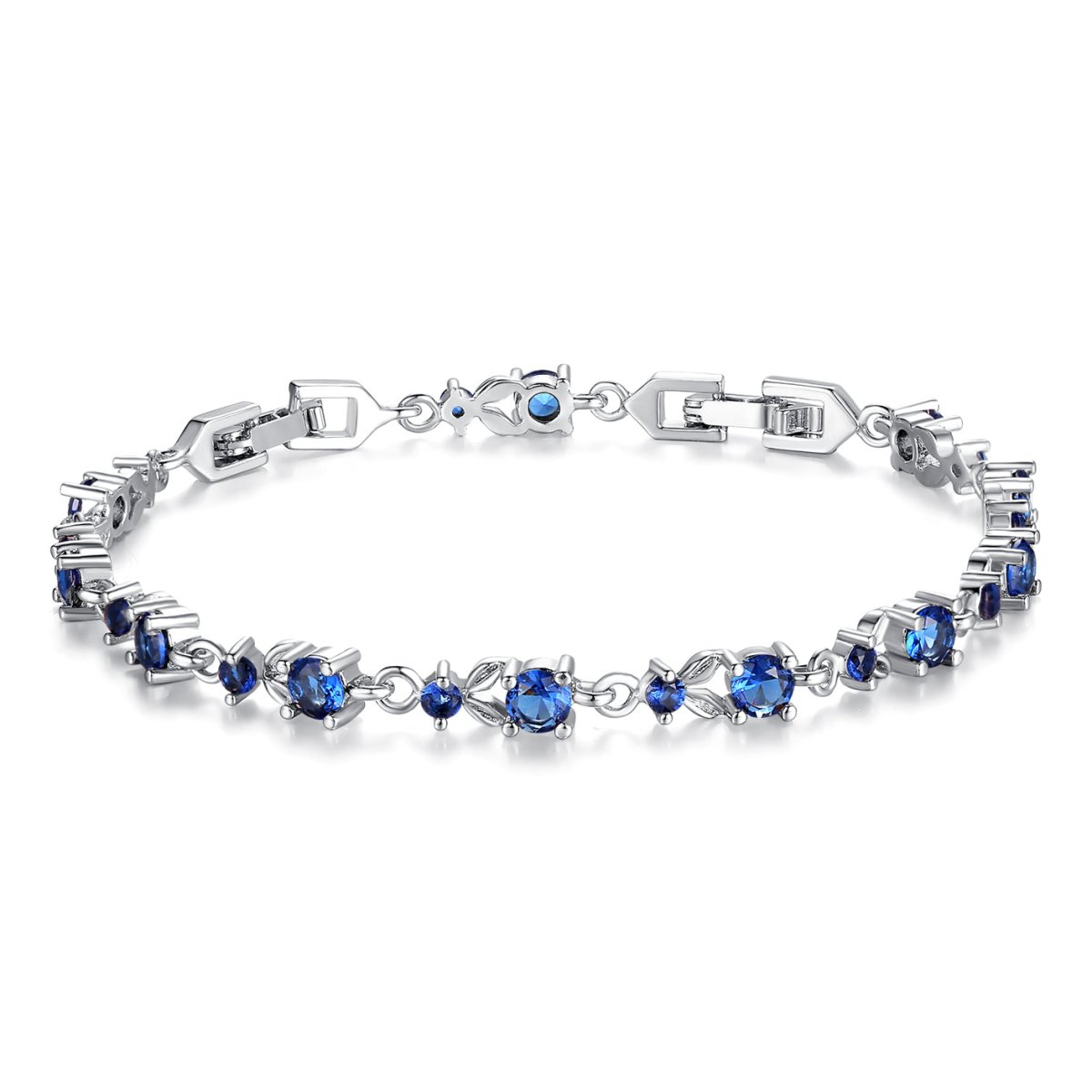 Colorful Crystal Tennis Chain Bracelet