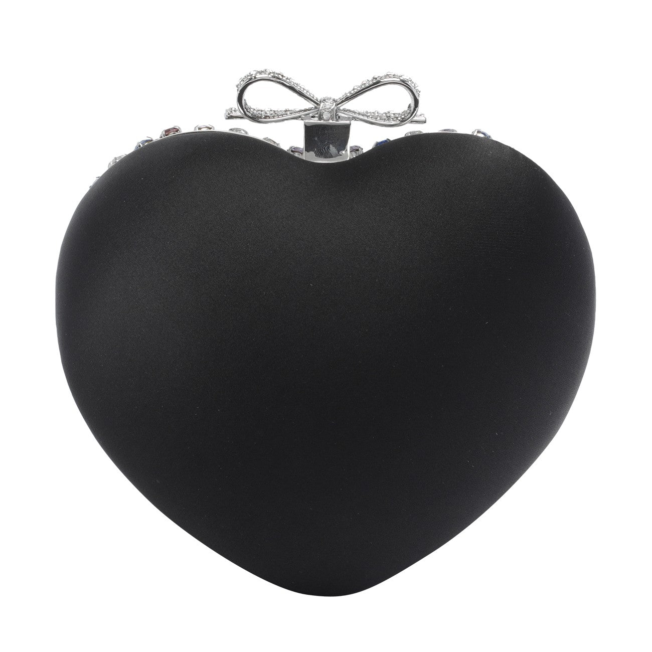 Self Portrait Women Crystal Heart Clutch