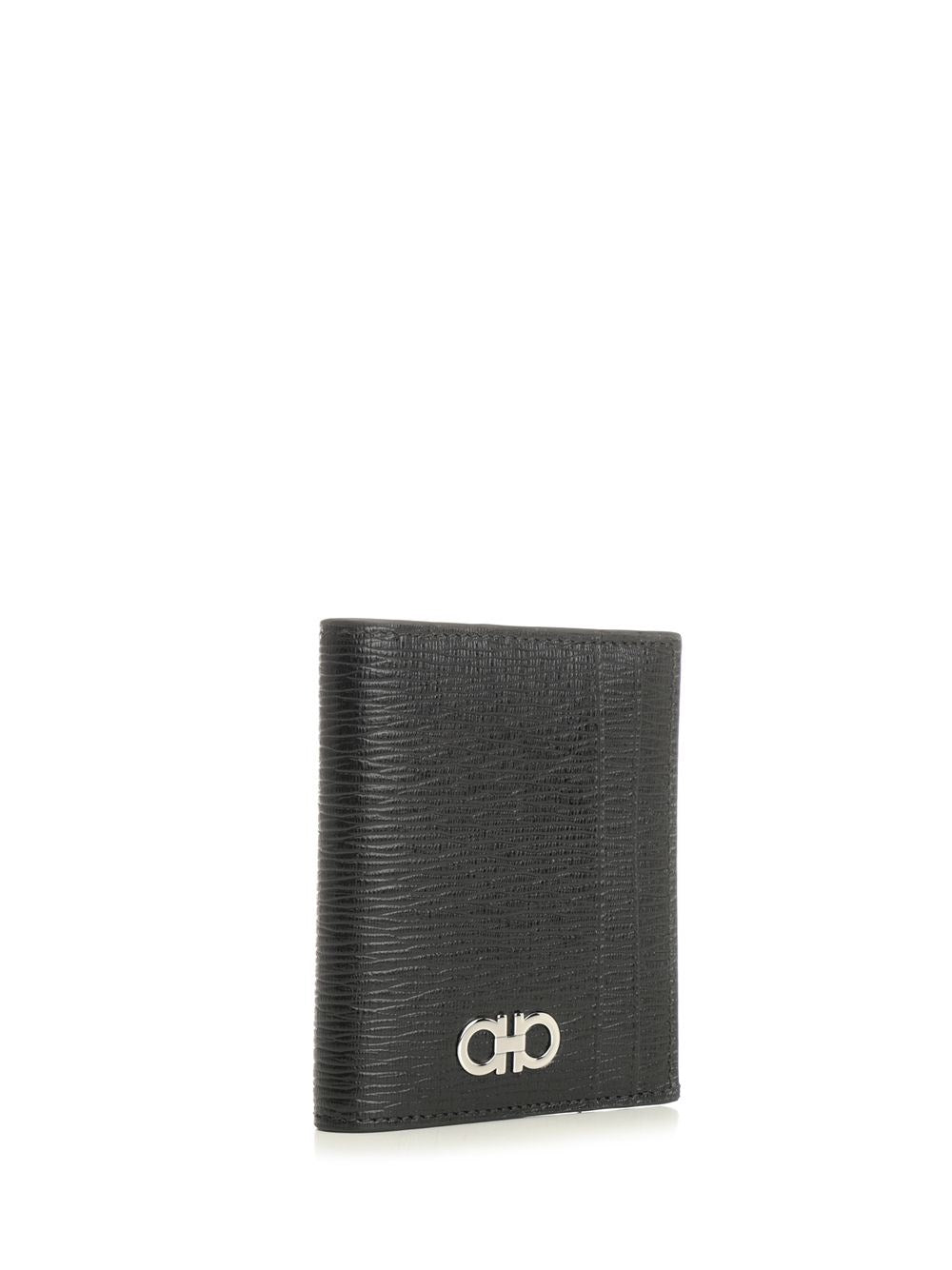 Ferragamo Men Gancini Credit Card Holder