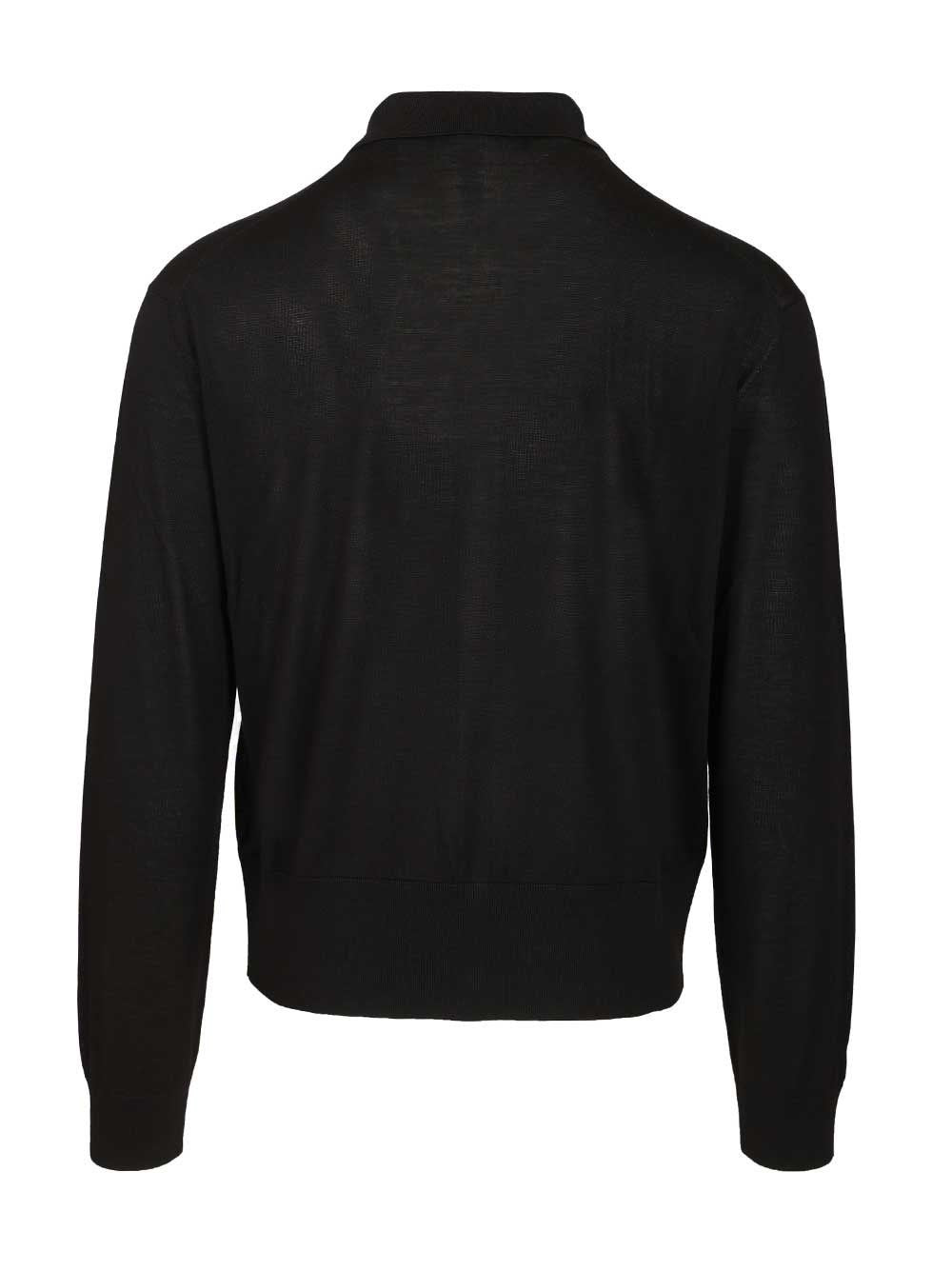 Versace Men Cotton And Silk Cardigan
