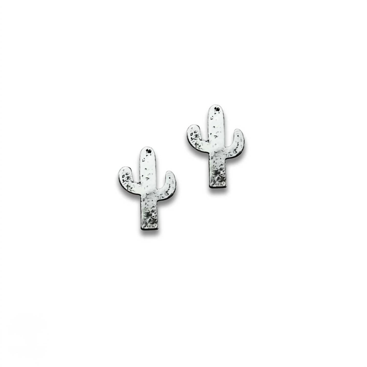 Women's Cactus Three Pairs Earring Set In Turquoise Silver