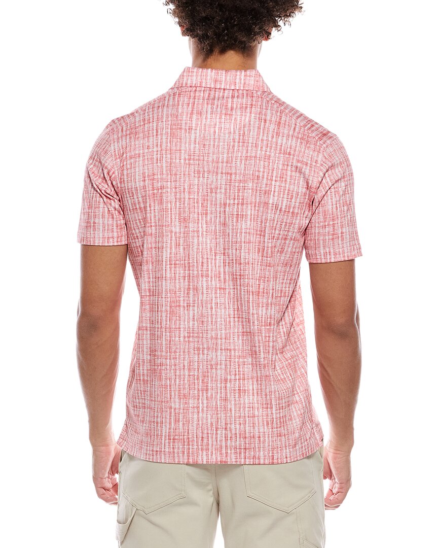 Raffi Brushed Gingham Polo Shirt