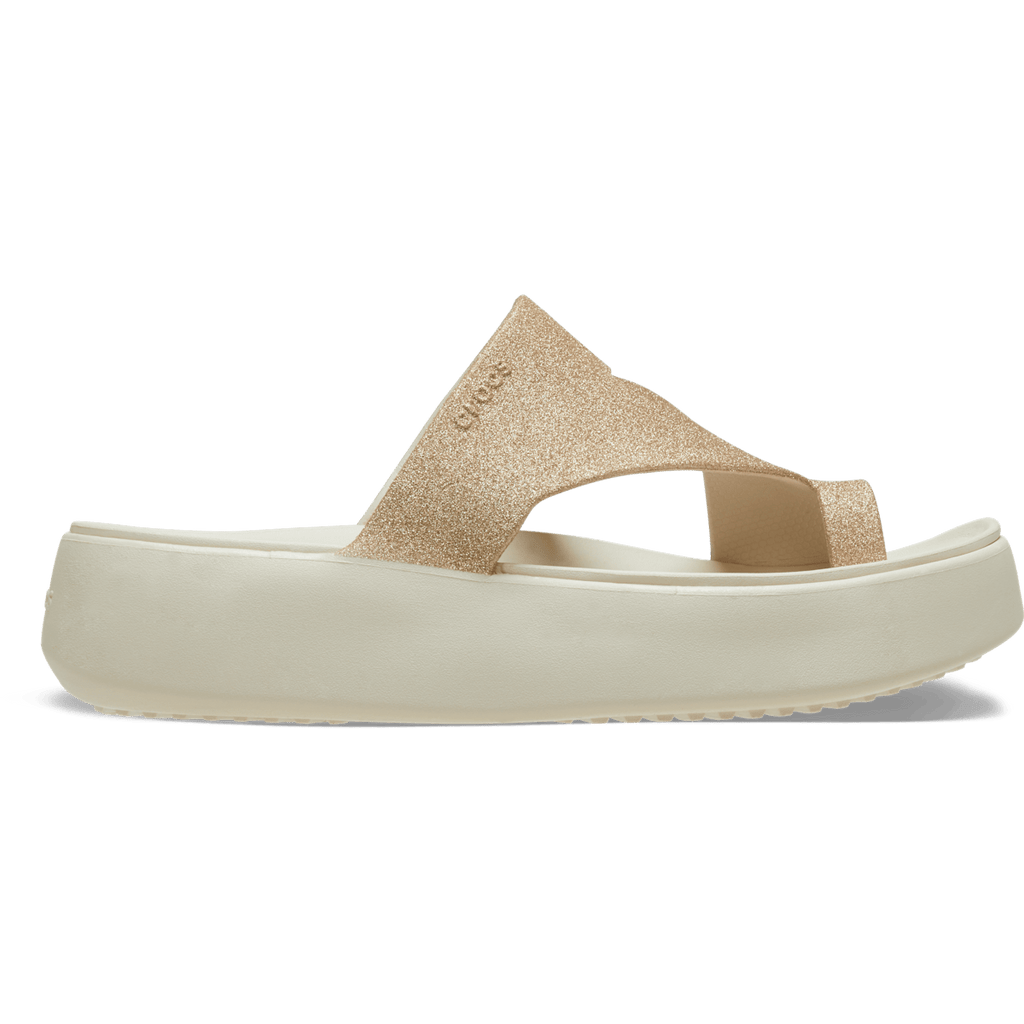 Getaway Platform Glitter Toe Loop