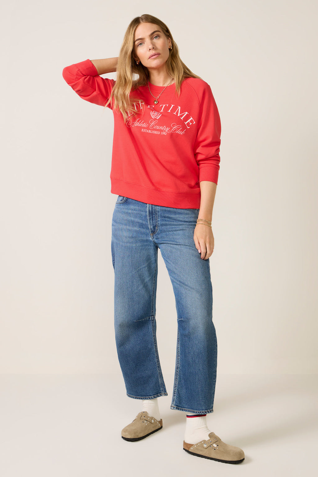 Women's Raglan Crew Sweatshirt