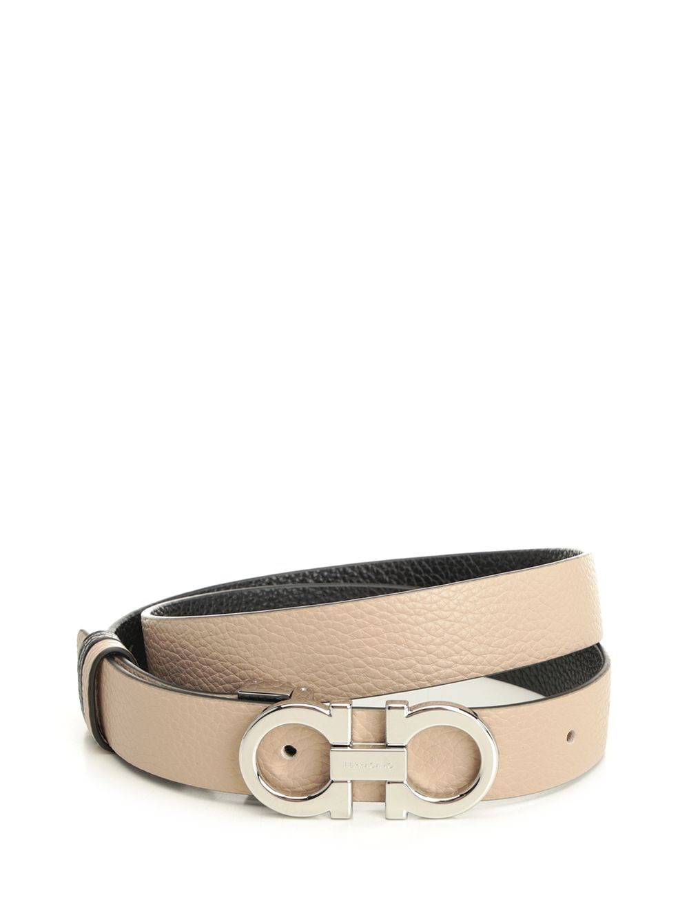 Ferragamo Women Reversible And Adjustable "Gancini" Belt
