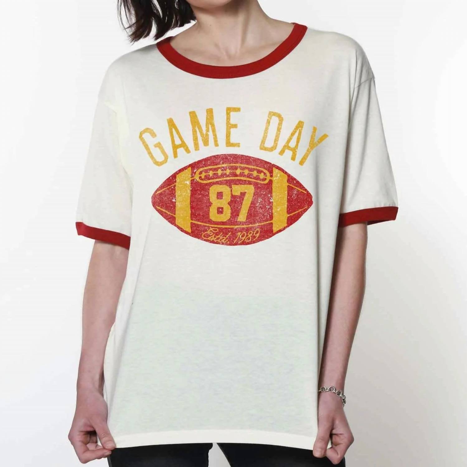 Game Day Tee In Cream