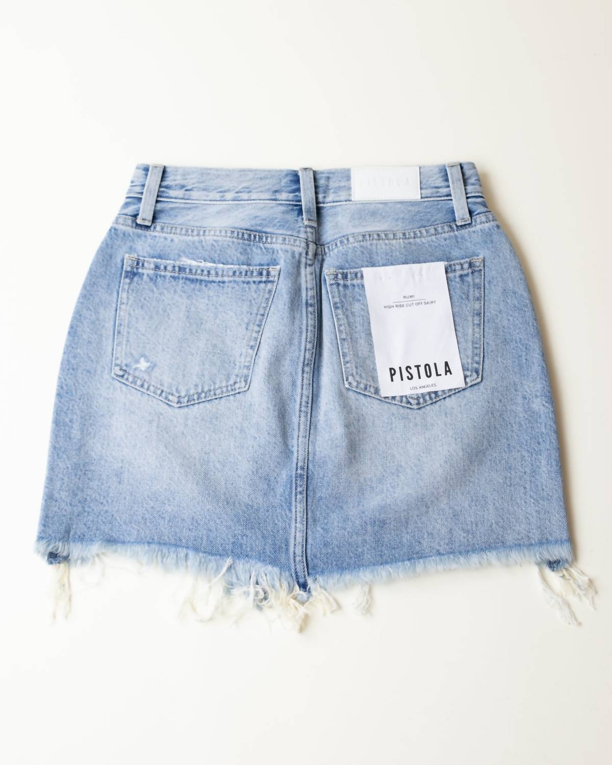 Rumi Mini Skirt In Dolores Park Distressed