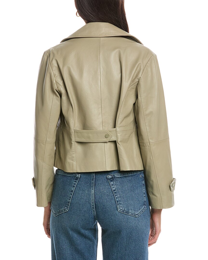 Marella Fiorina Leather Jacket