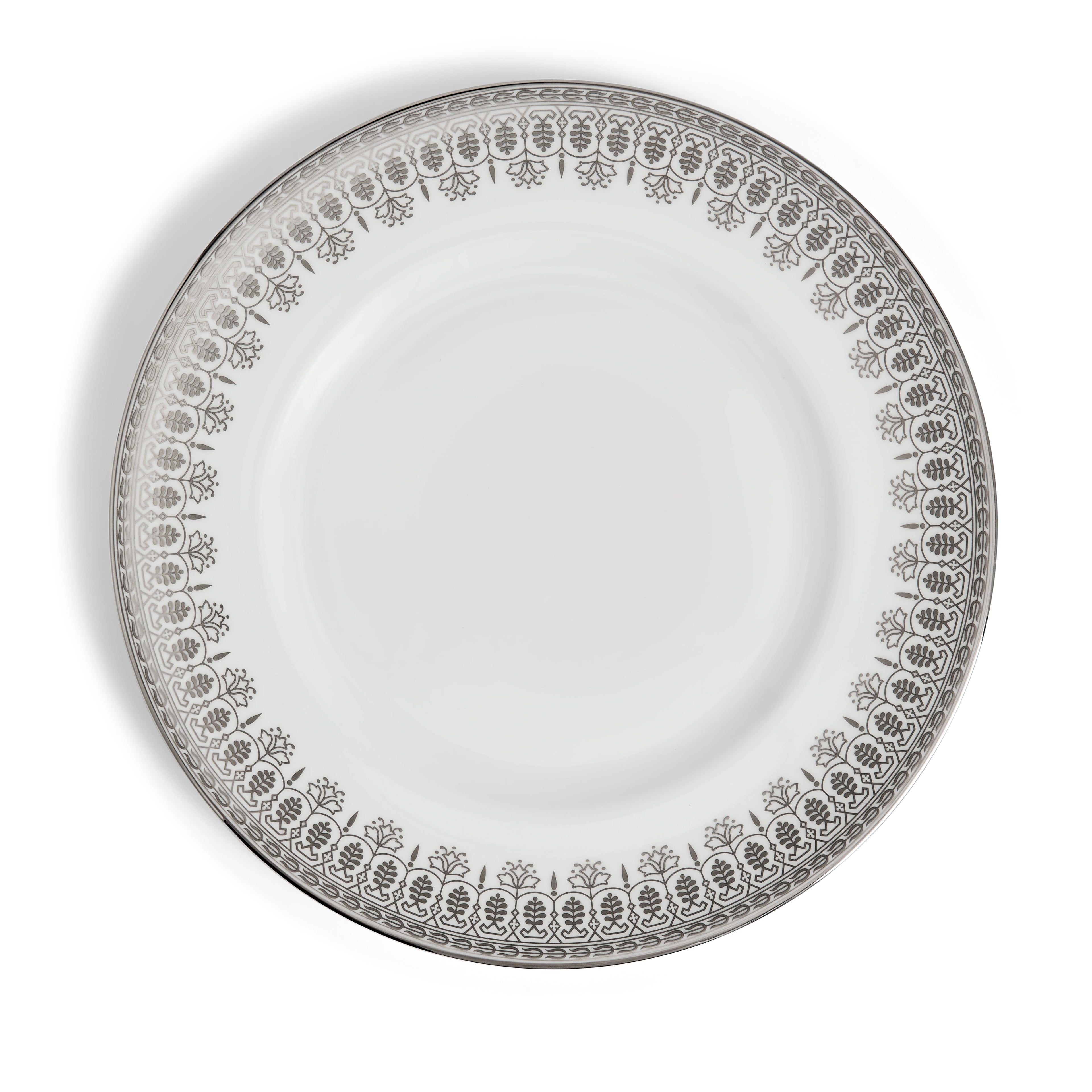Silver Tonquin Plate 27.3cm 10.7in