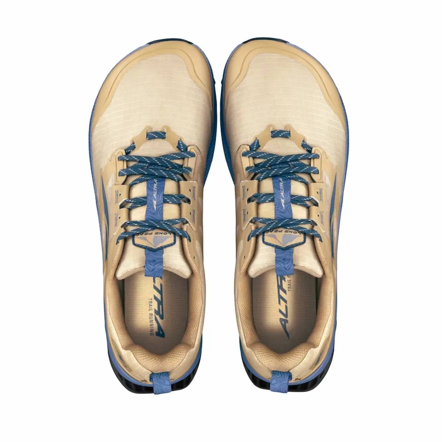 Men's Lone Peak 8 Running Shoes In Tan
