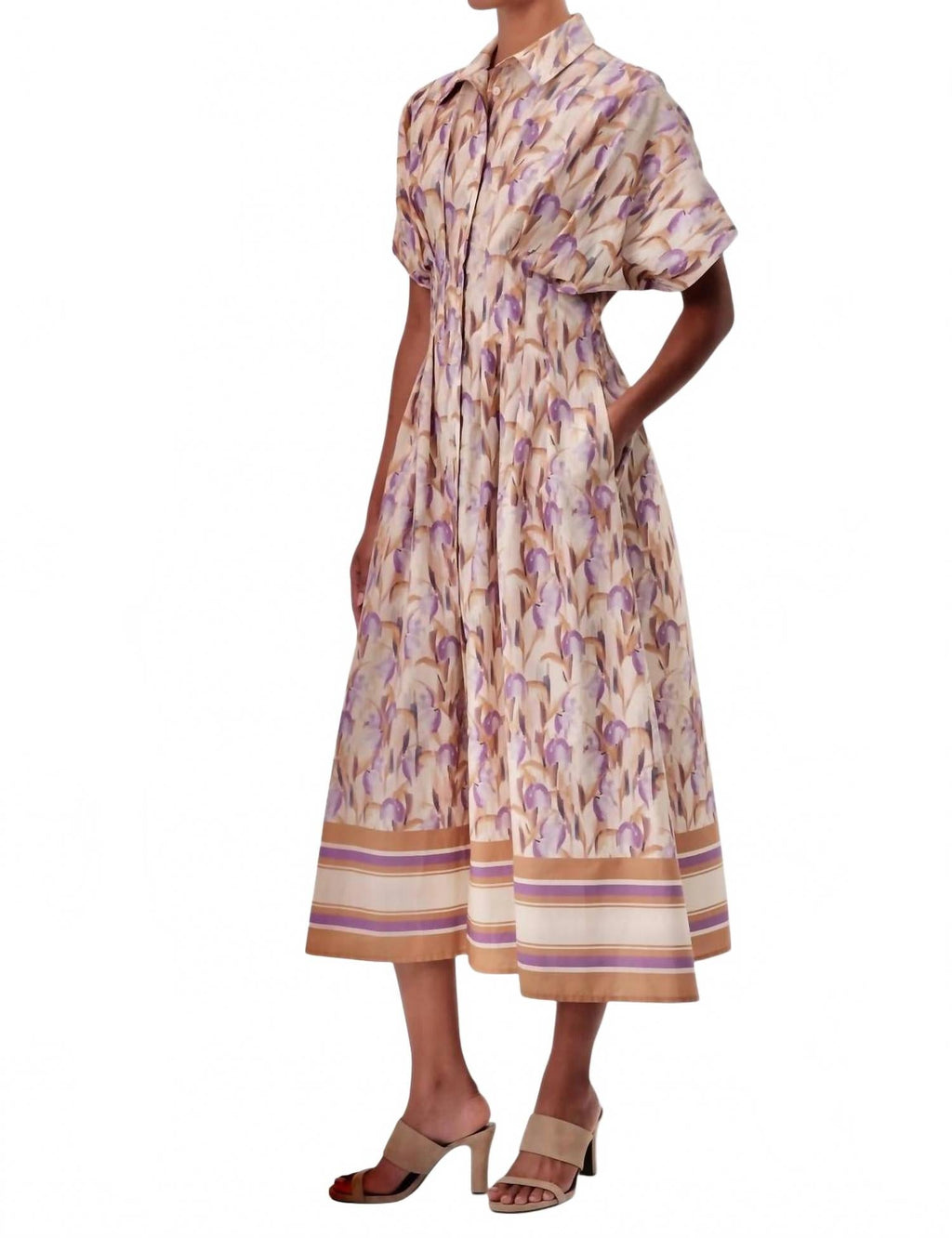Kenya Printed Maxi Dress In Multicolor