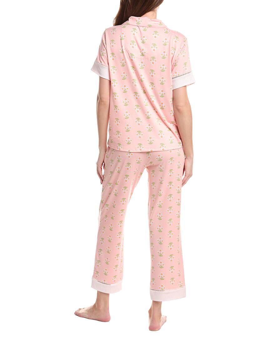 Vera Bradley 2pc Notch Collar Top & Pant Pajama Set