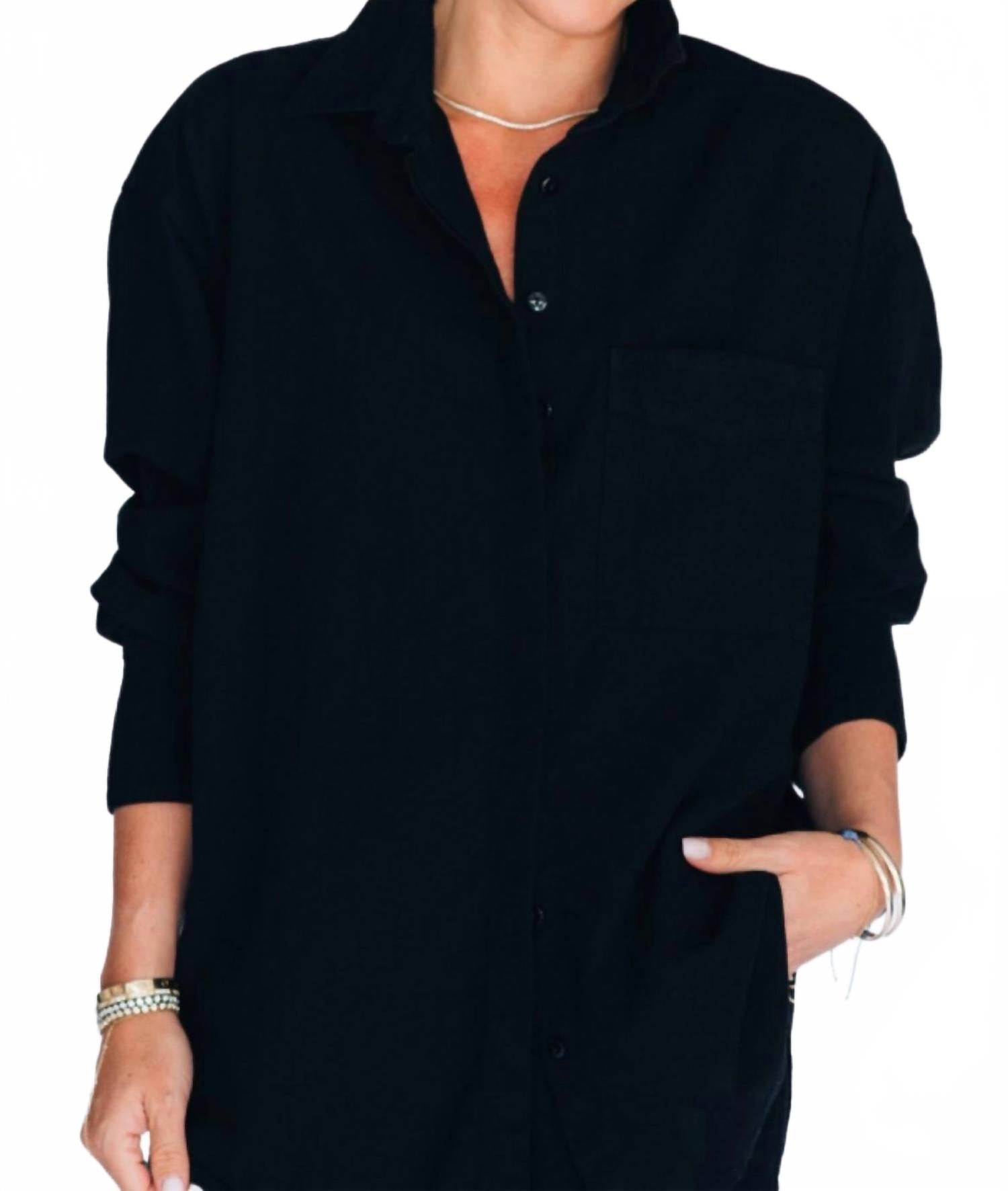 Dallas Tocuyo Top In Black
