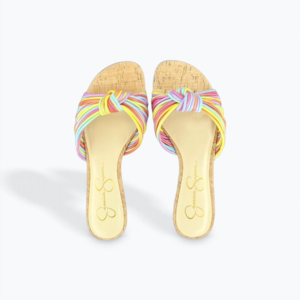 Women's Dydra Sandal In Multi Rainbow