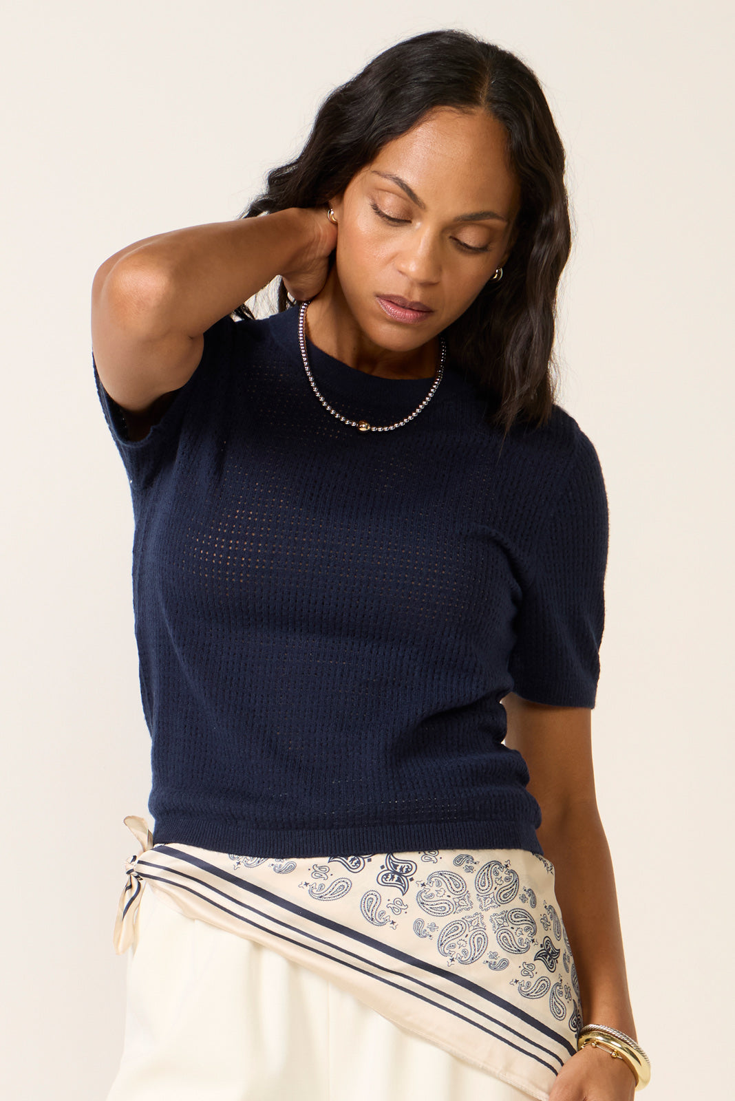 Women's Amanda Pointelle T-Shirt