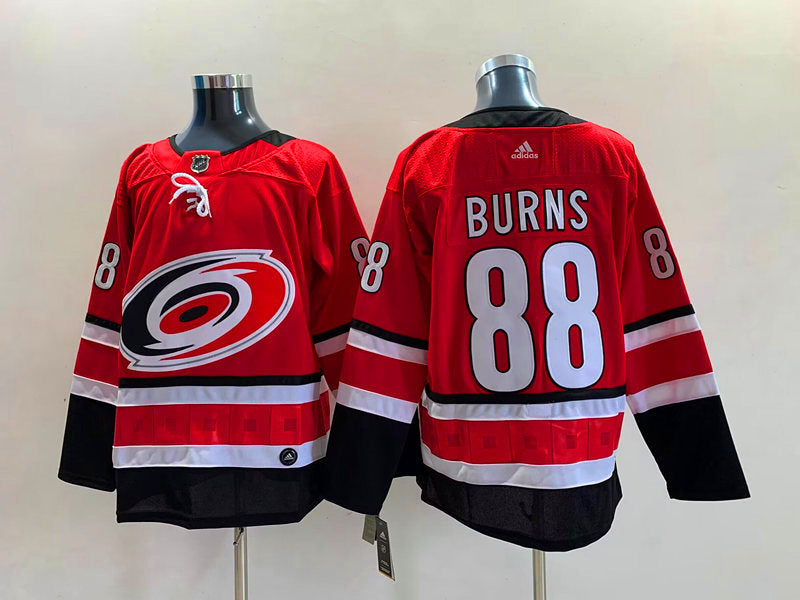 Men's Carolina Hurricanes Brent Burns #88 Red Player jersey