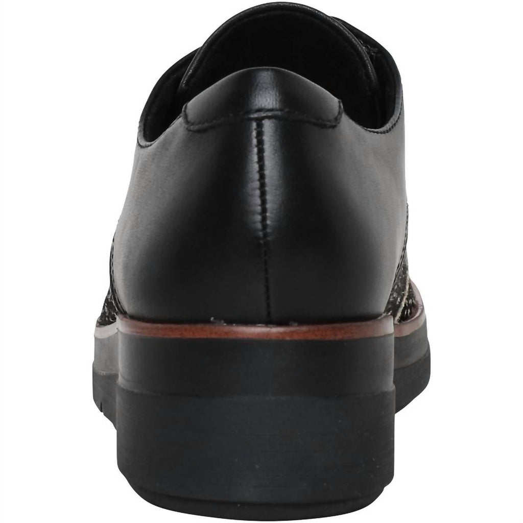 Women's Shaylin Lace Shoes In Black Combi