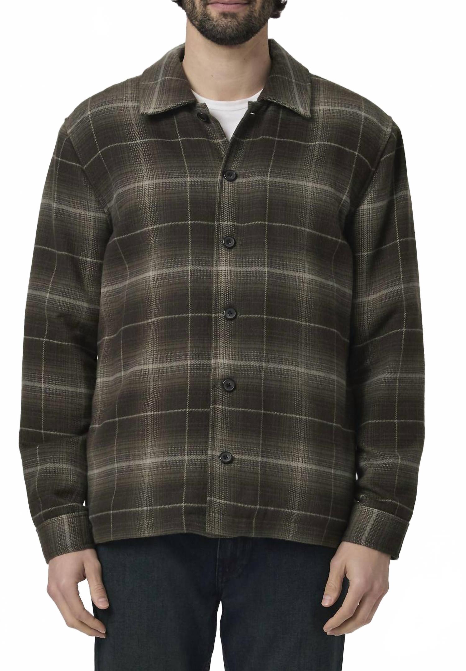 Telford Jacket In Marsh Green Plaid