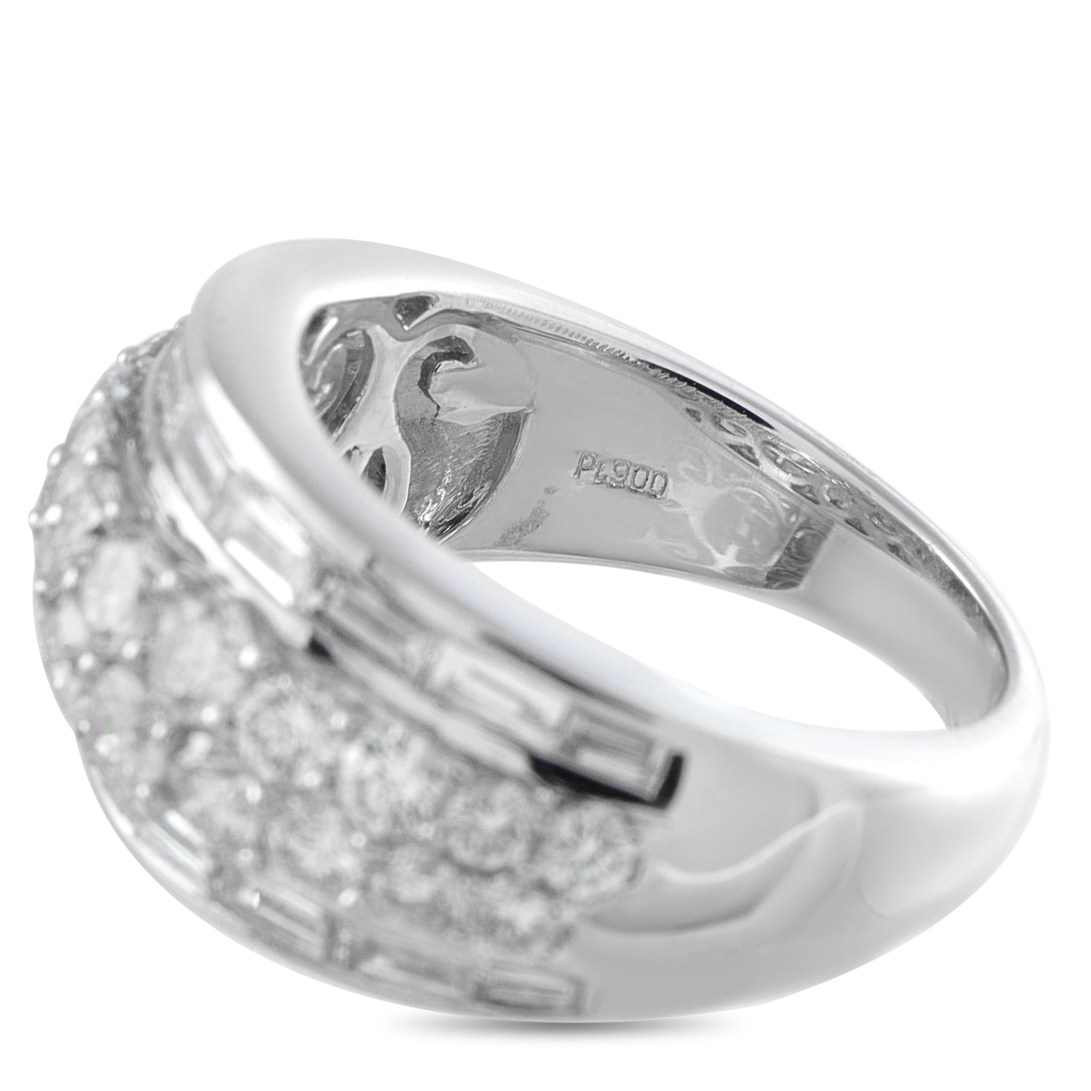 LB Exclusive Platinum 2.0ct Diamond Ring MF10-041426