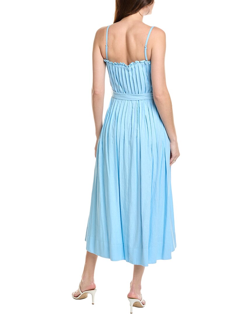 Taylor Linen-Blend Midi Dress