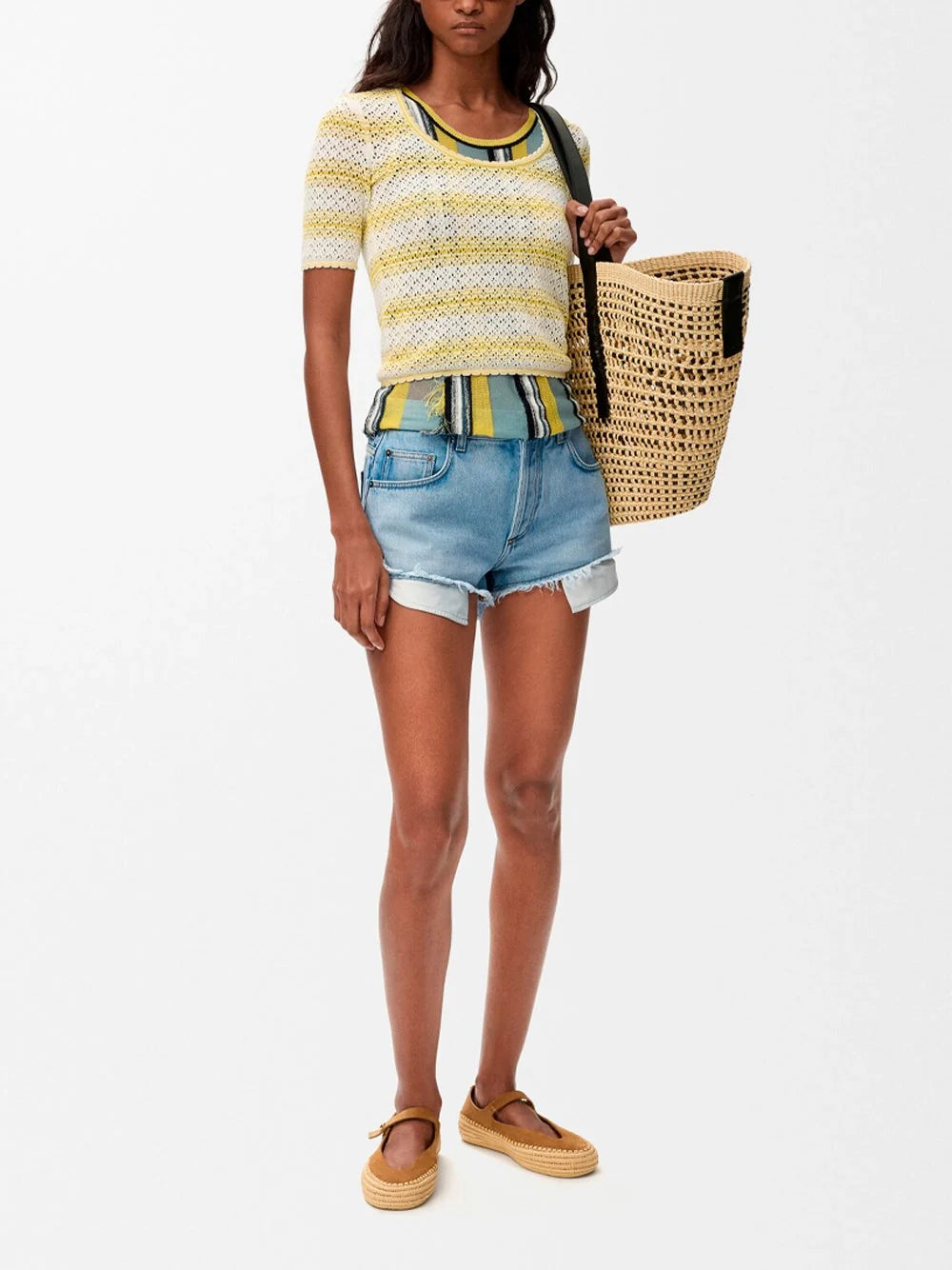 Loewe Women Paula`S Ibiza `Anagram` Shorts