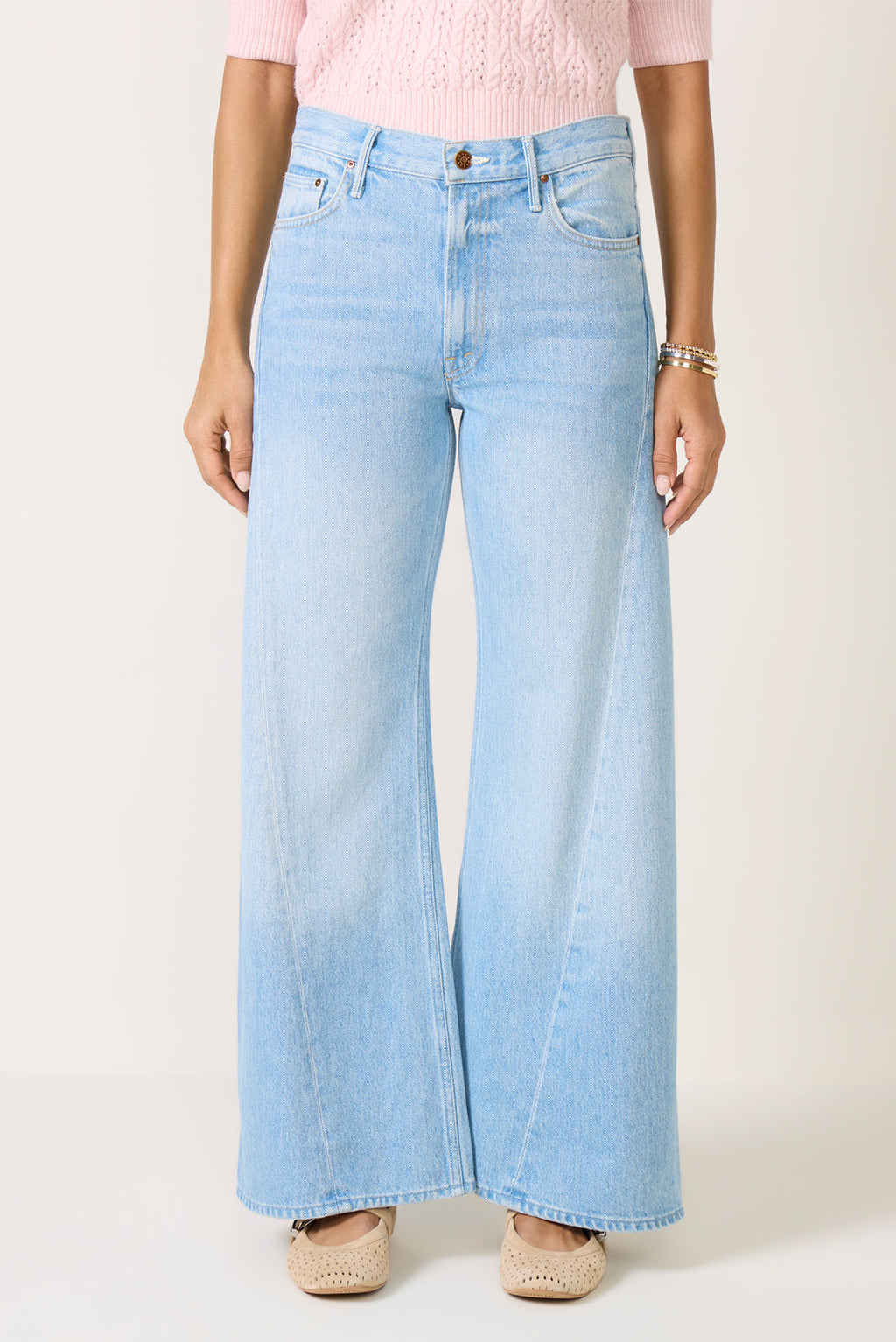 Women's The Lemon Twist Sneak Wide Leg Jean