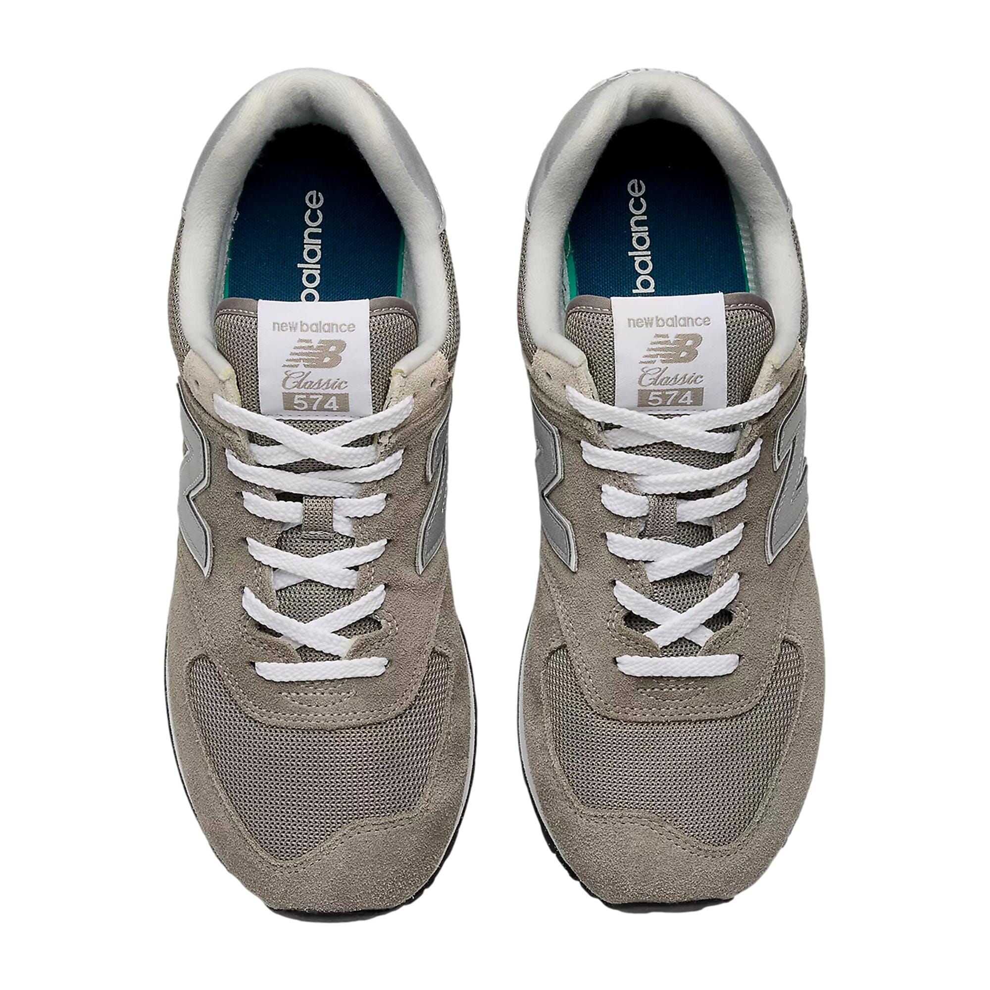 New Balance 574 Core Grey / White  ML574EVG Men's