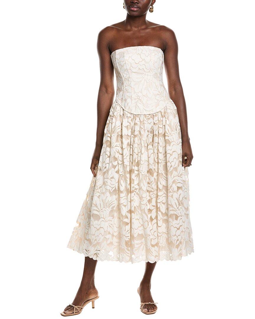 TOCCIN Melody Corset Midi Dress