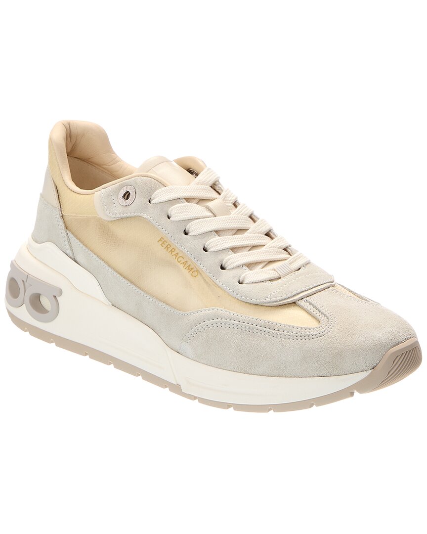 Ferragamo Cosma Clio Suede Sneaker