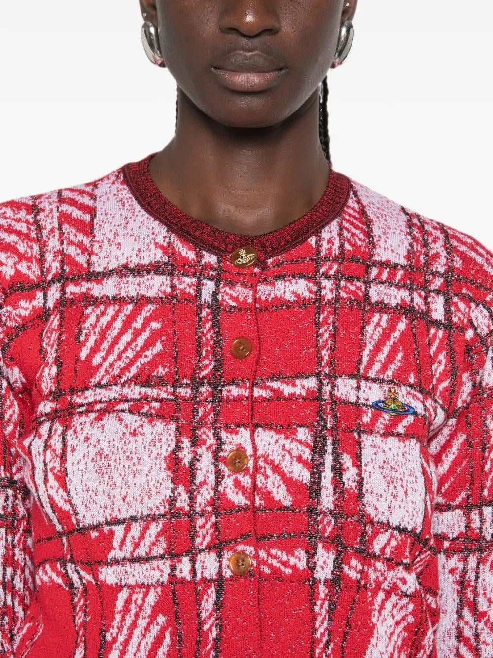 Vivienne Westwood Women Cardigan Scribble Check