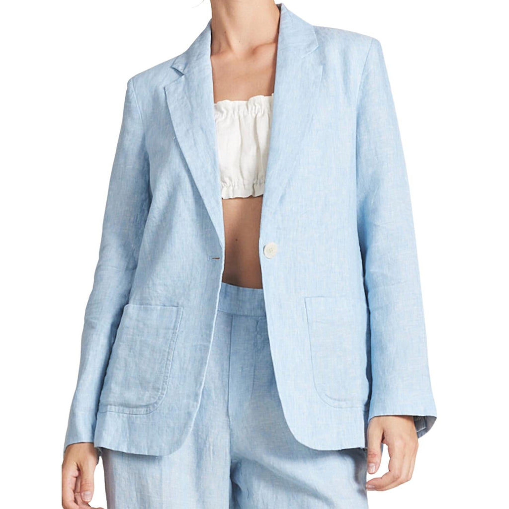 Theo Blazer In Baby Blue