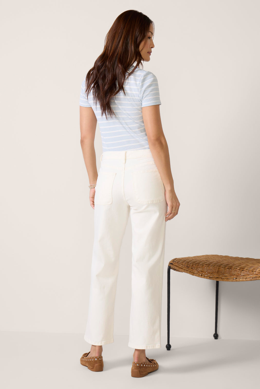 Women's Avery Pork Chop Pocket Straight Jean