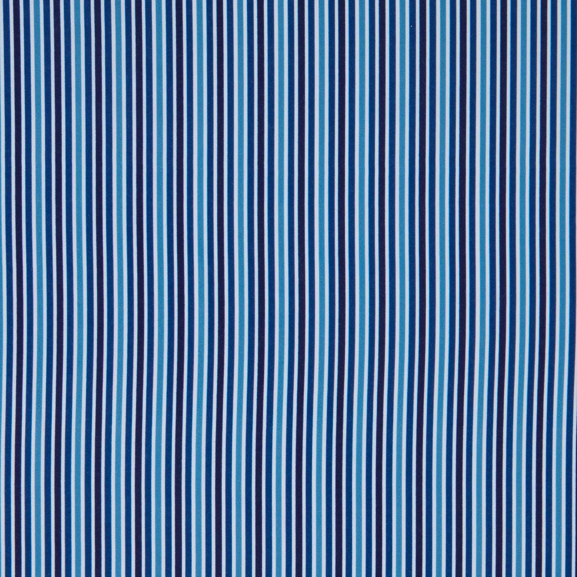 Nautica Alden Stripe Blue Queen Sheet Set