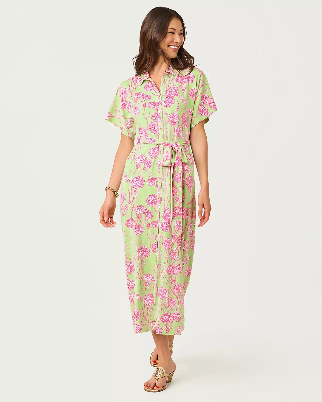 UPF 50+ Mckennon Maxi Shirtdress