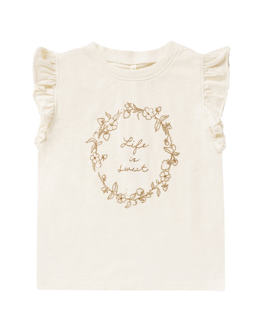 Rylee + Cru Collective Ruffled Tank