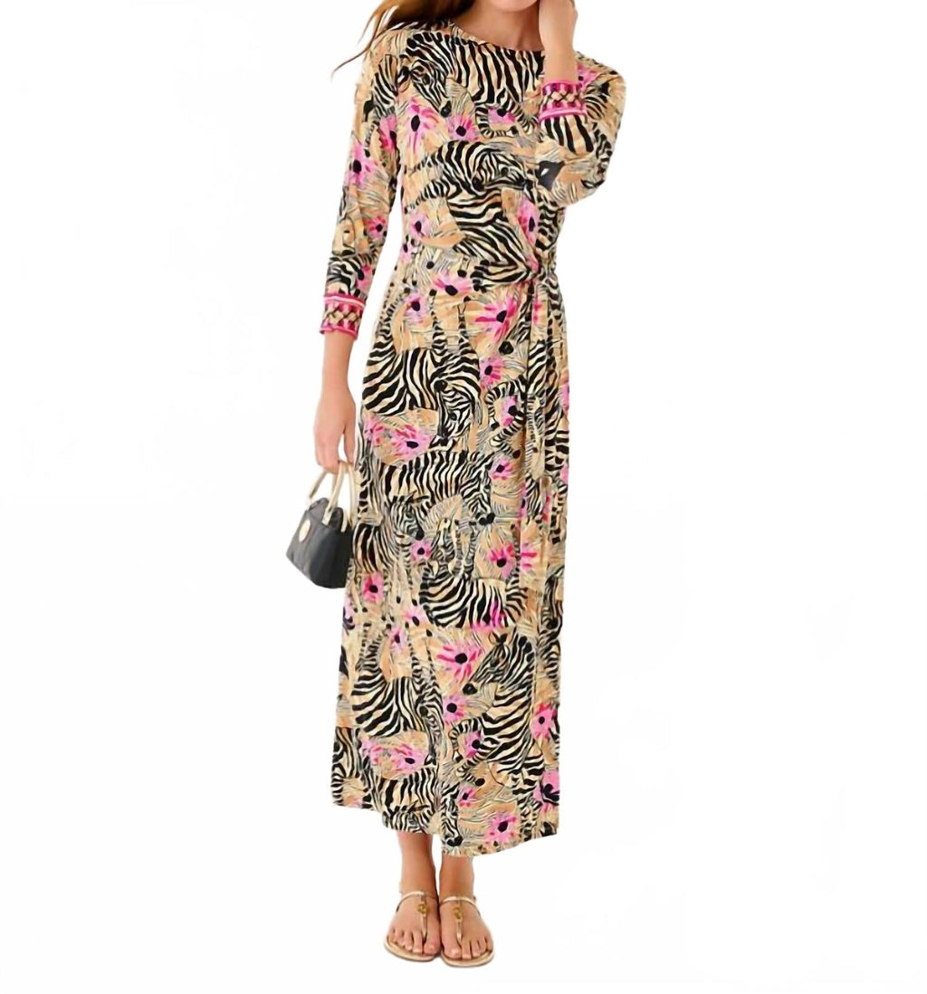 Demy Maxi Dress In Rutabaga El Morocco