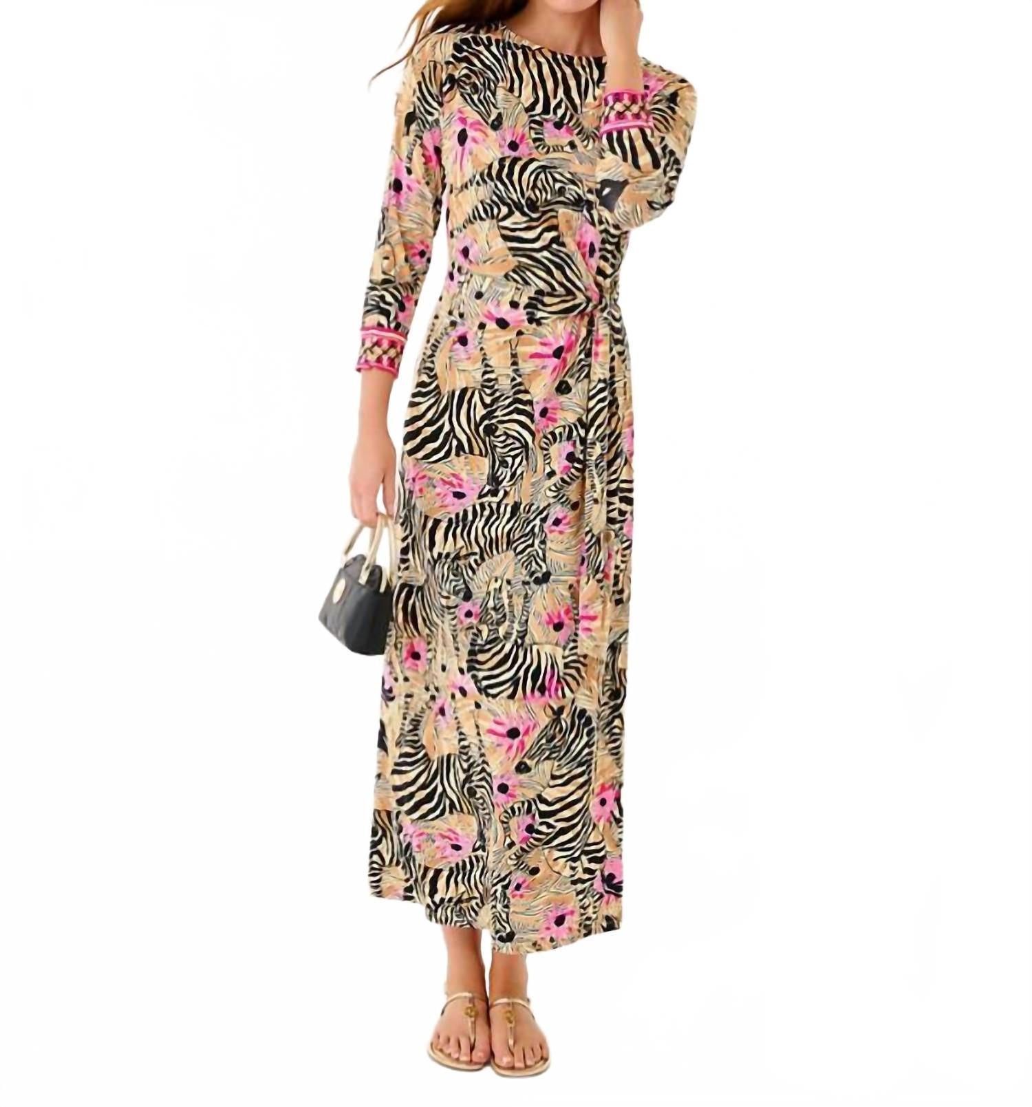 Demy Maxi Dress In Rutabaga El Morocco