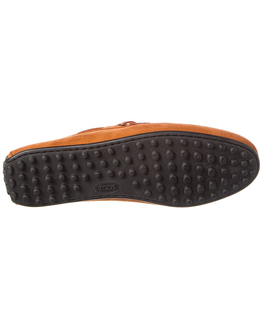 TOD’s Laccetto City Gommino Suede Loafer