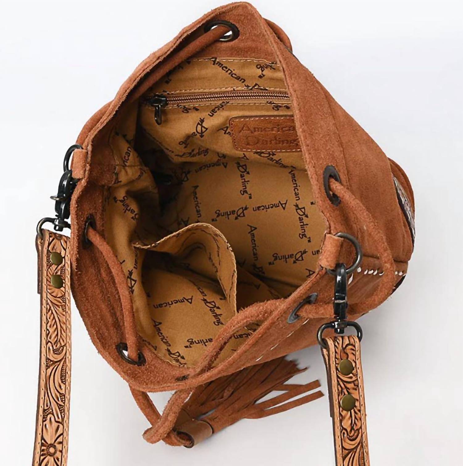 Women's Bucket Bag In Tan